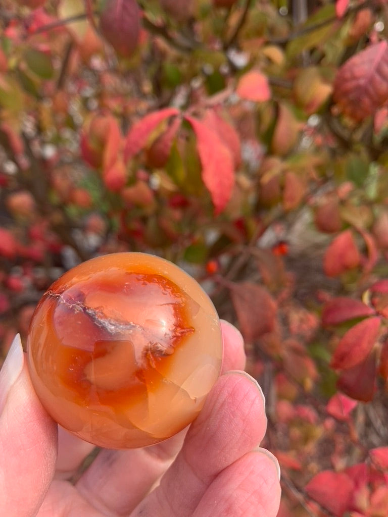 Carnelian Sphere - Madagascar