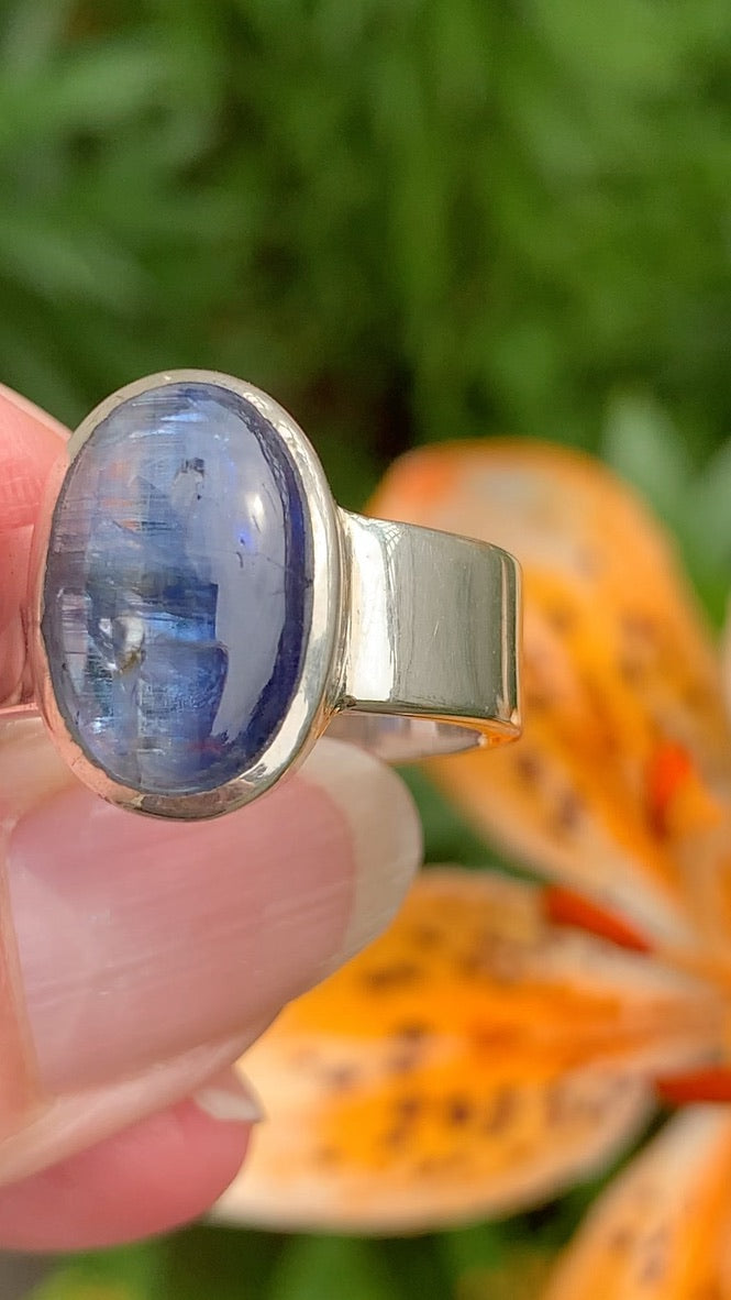 Blue Kyanite Ring size 9