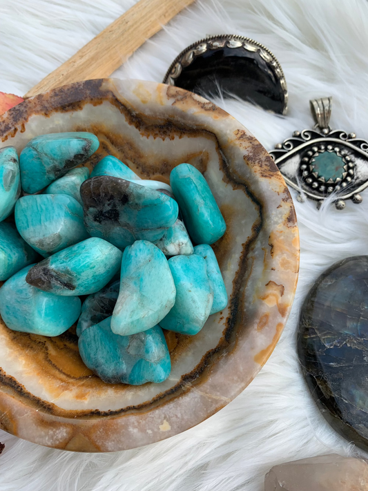 Amazonite - tumbles