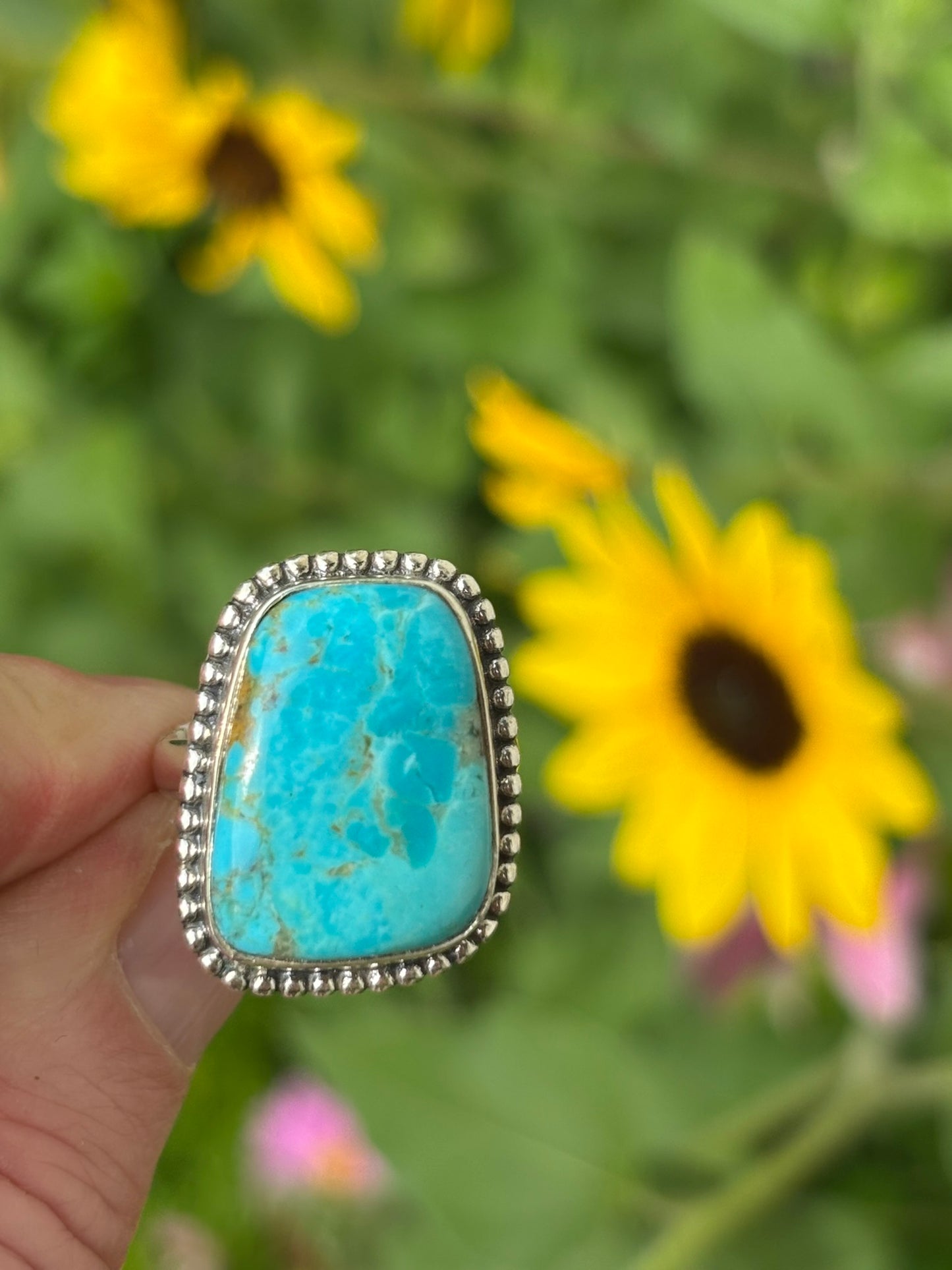 Turquoise Ring size 7
