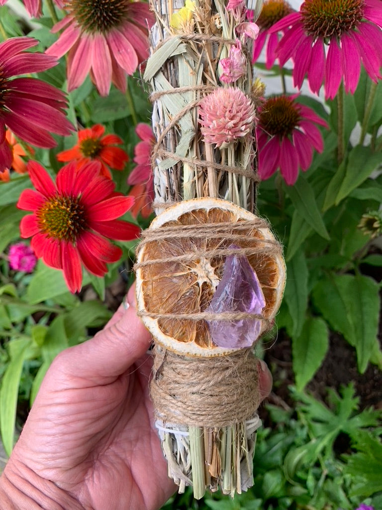 Amethyst White Sage Bundle