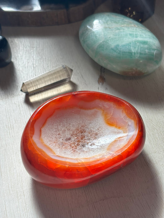 Carnelian Bowl - Madagascar
