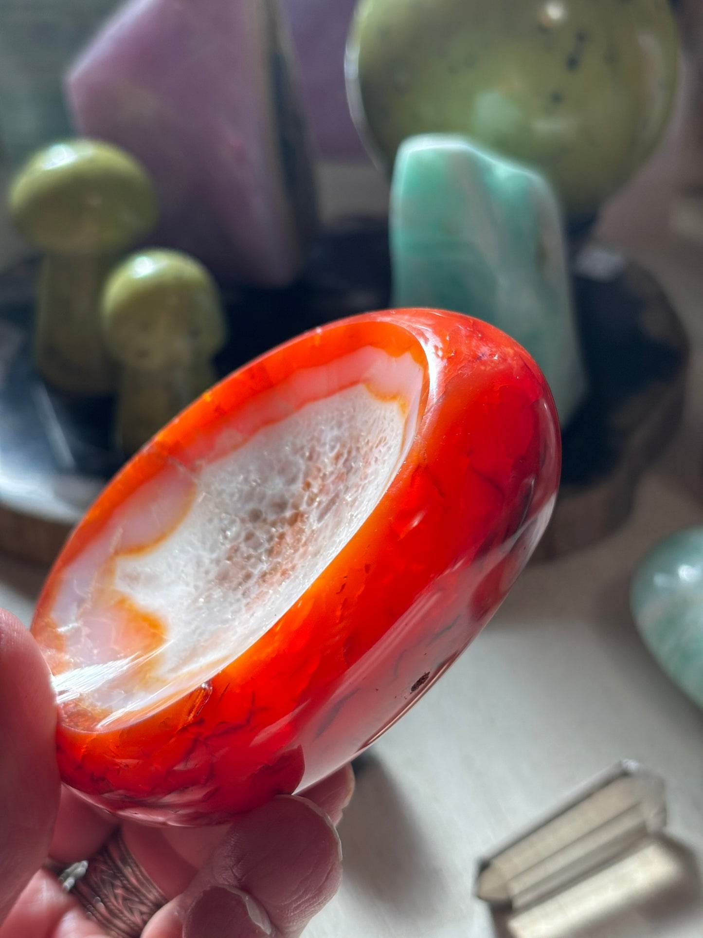 Carnelian Bowl - Madagascar