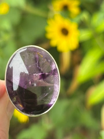 Ametrine Ring Size 7.5 Adjustable