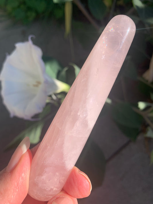 Rose Quartz Massage Wand