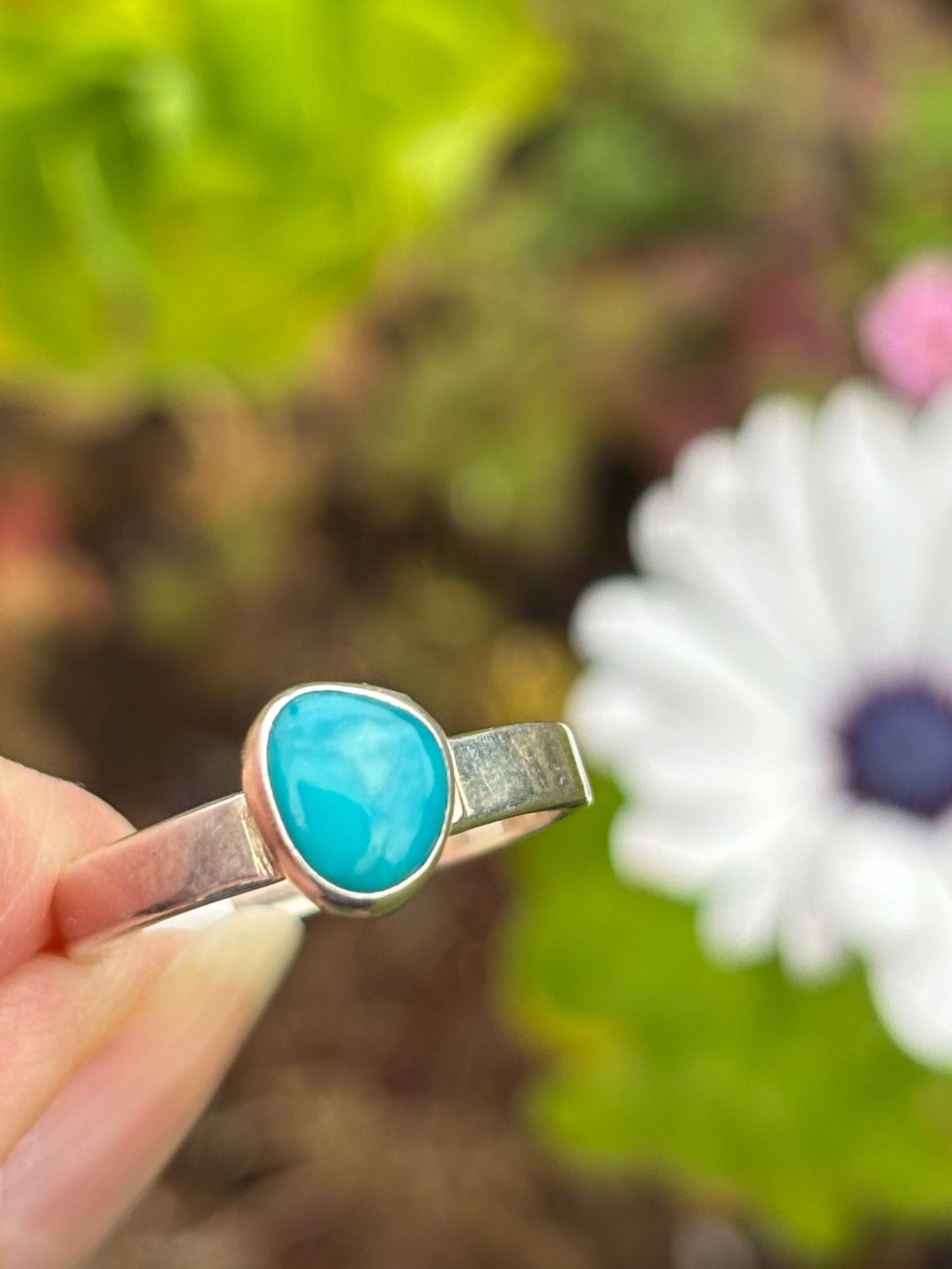 Sleeping Beauty Turquoise Ring size 7