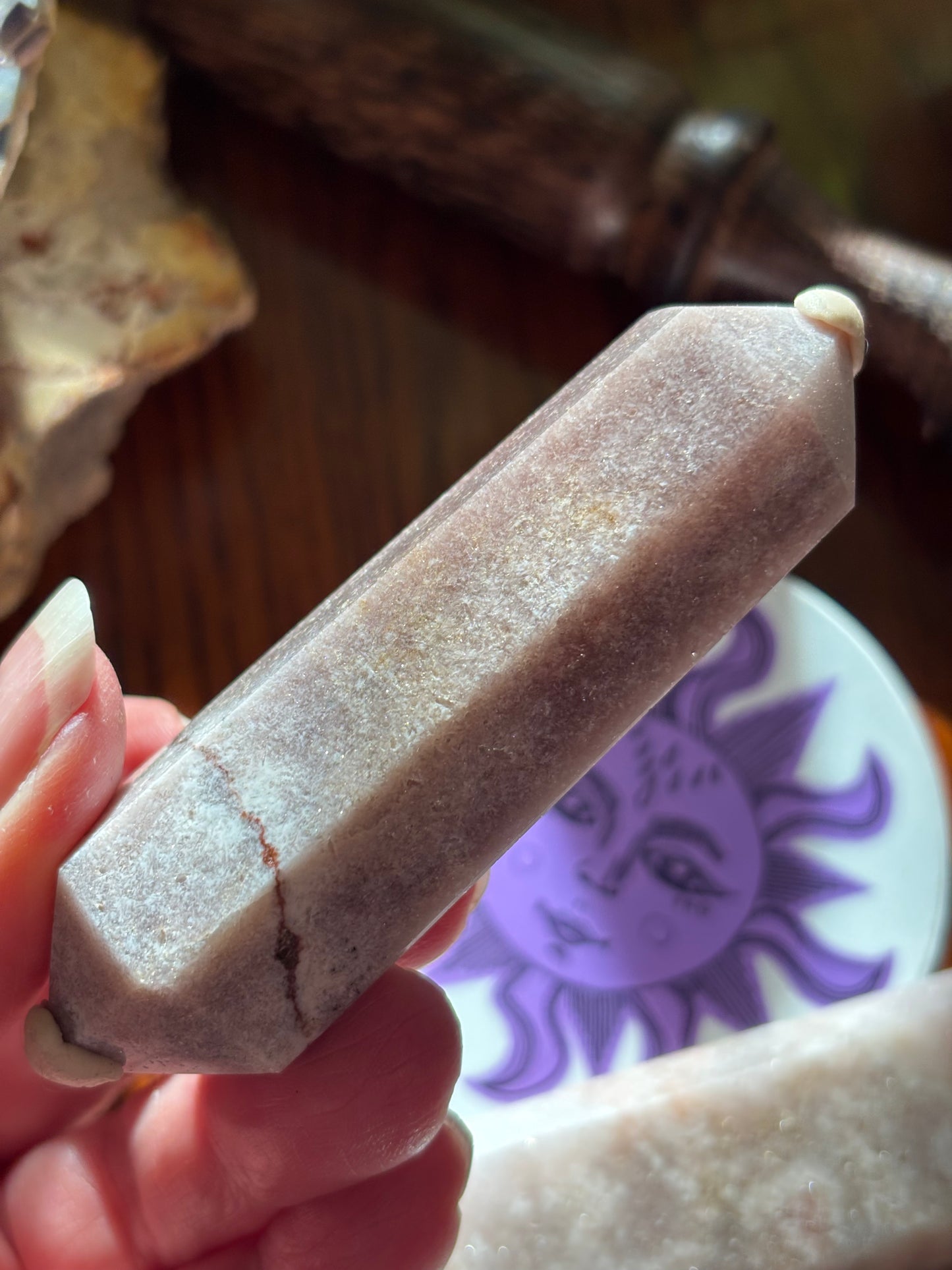 Pink Amethyst | Wand | Brazil