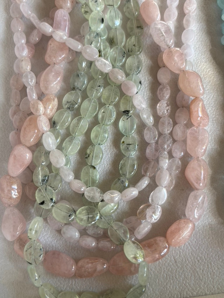 Whispering Moss - Prehnite with Epidote — Mali