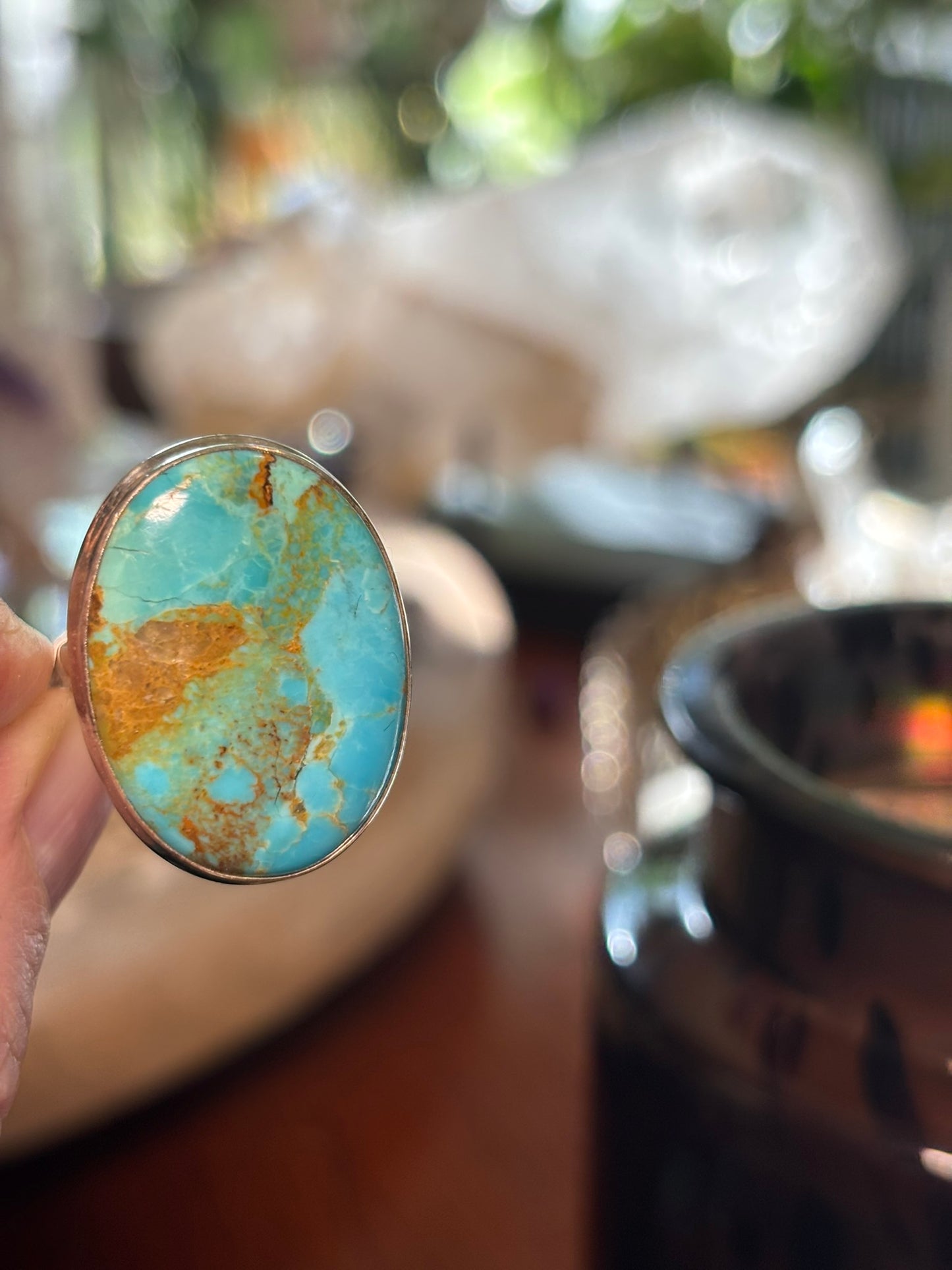 Turquoise Ring size 9