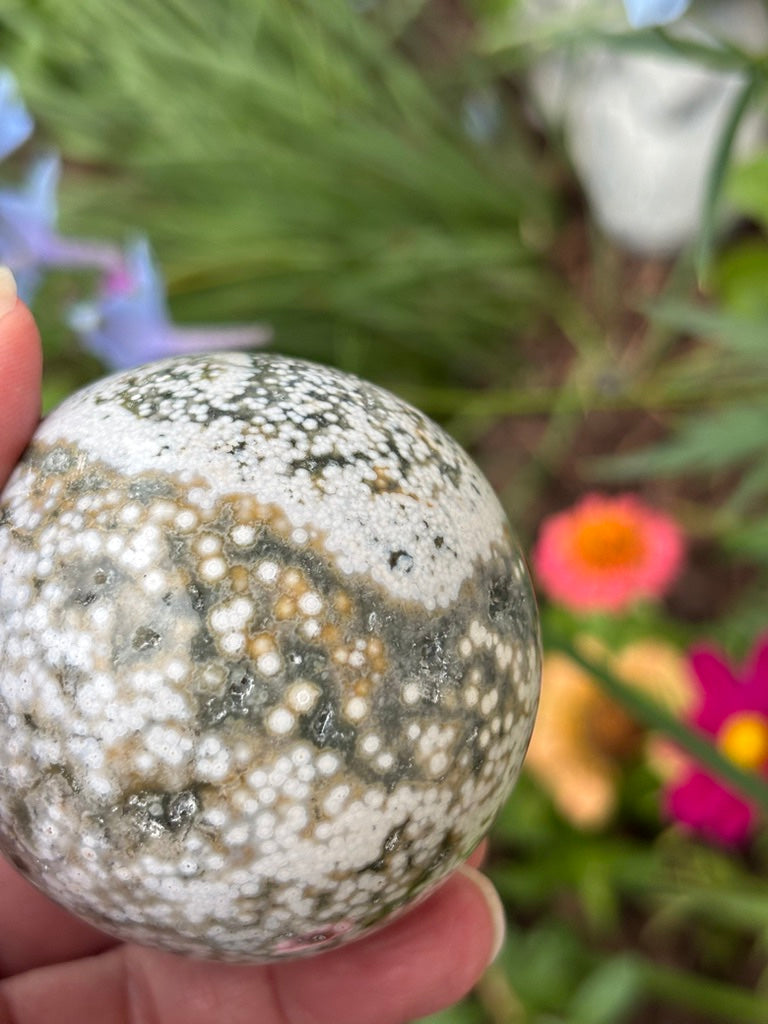 Sea Jasper Sphere - Madagascar