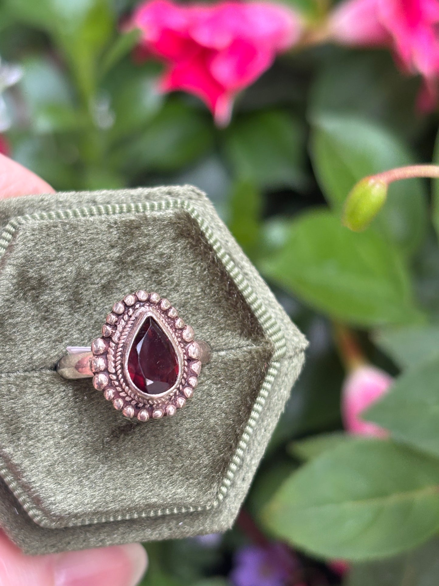Garnet Ring size 6