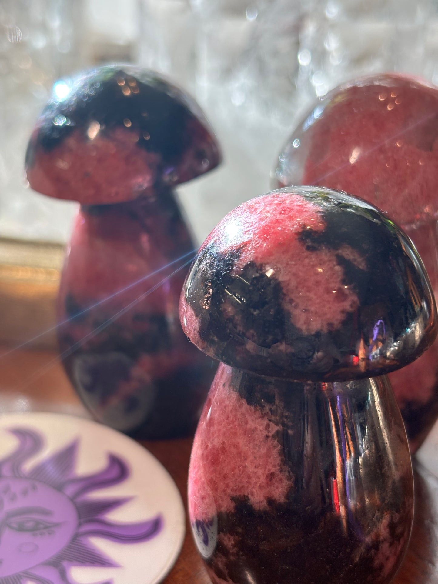 Rhodonite - Mushroom | Madagascar