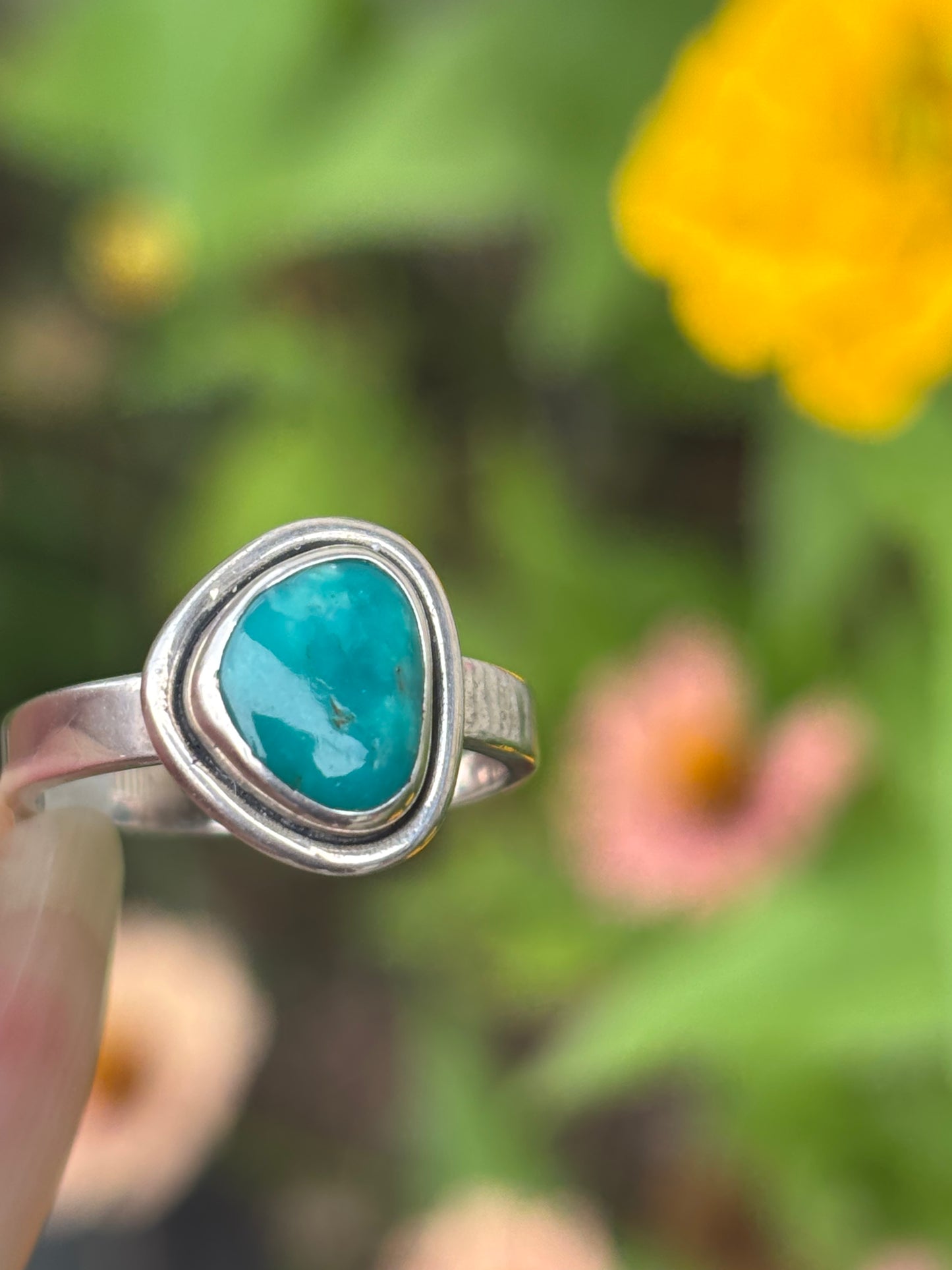 Sleeping Beauty Turquoise Ring size 6