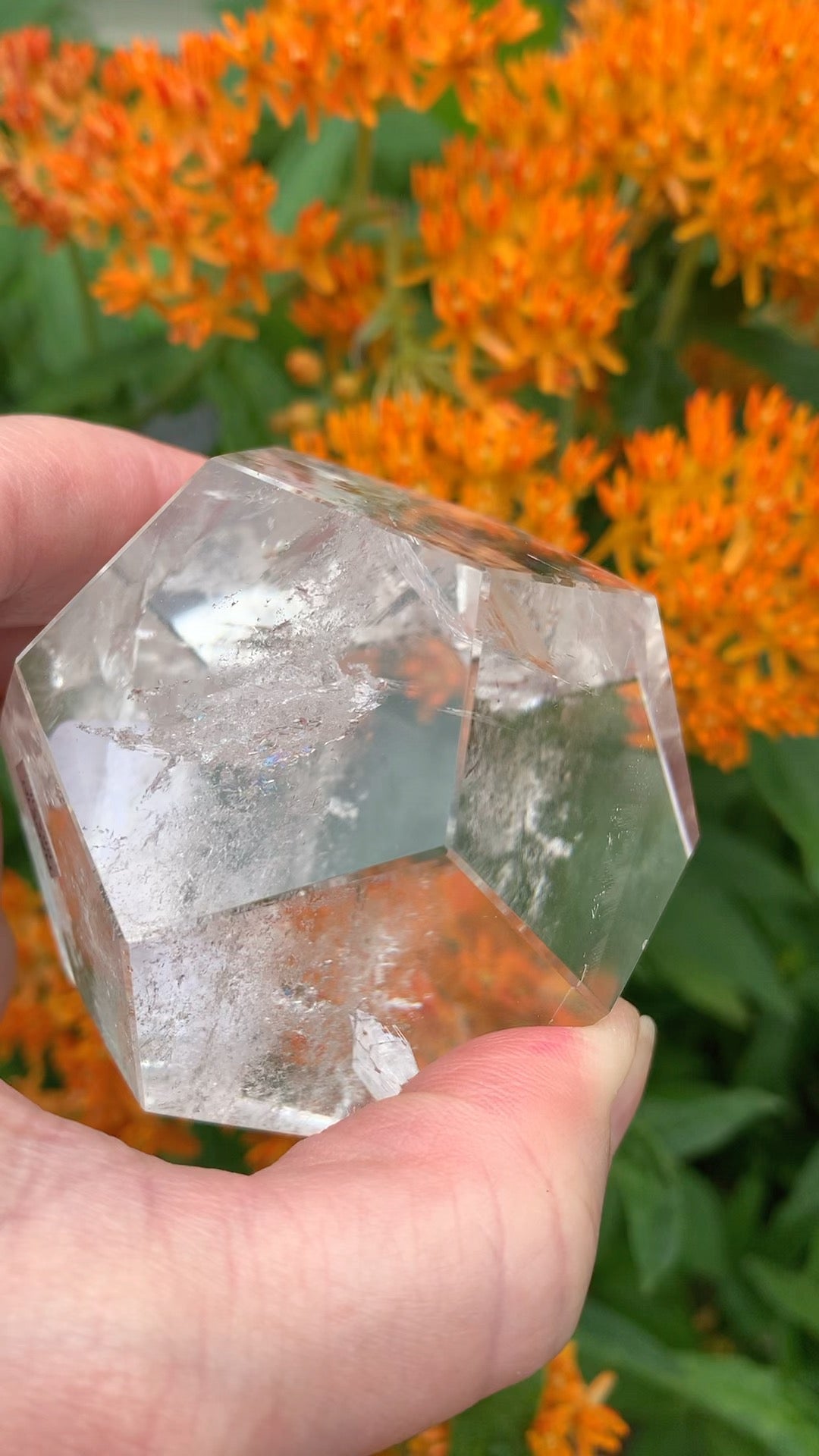 Clear Quartz Dodecahedron - Brazil