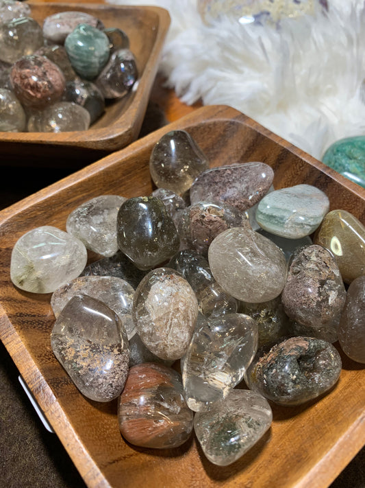 Lodalite - Garden Quartz pocket stones