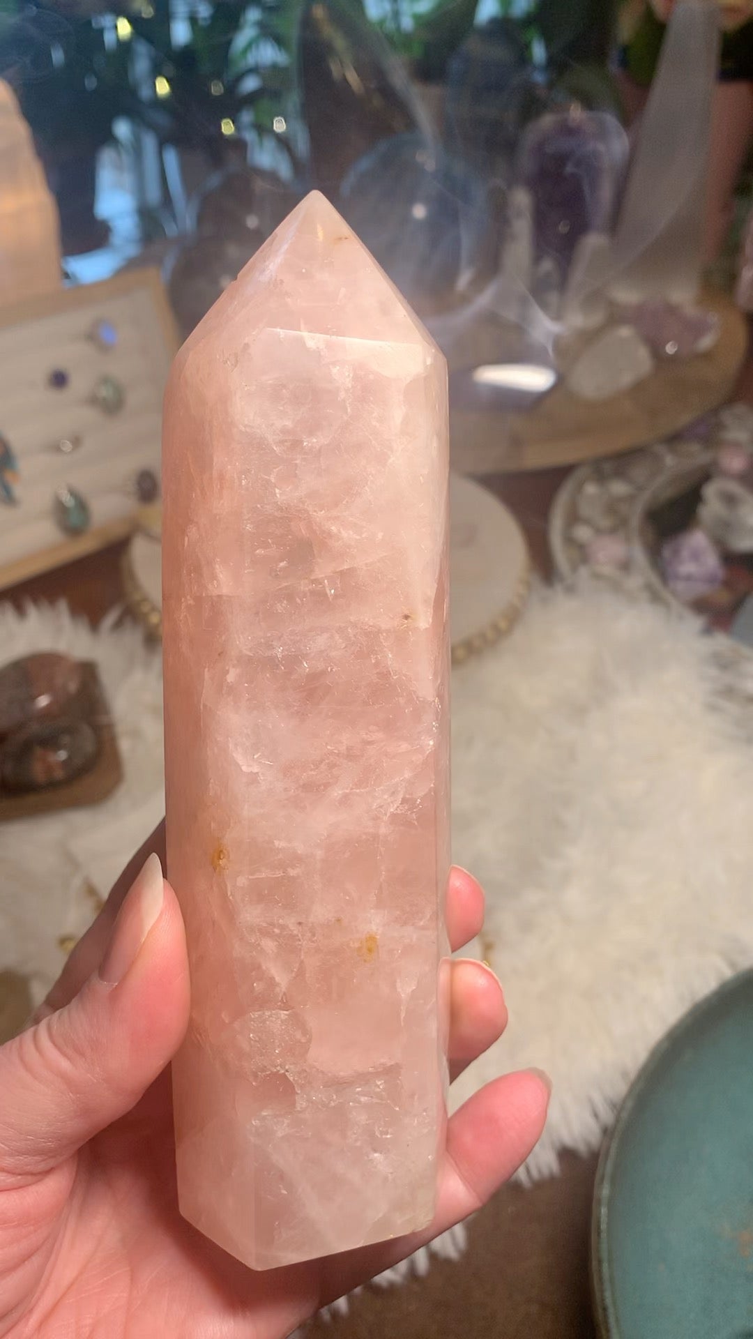 Rose Quartz Generator - Madagascar