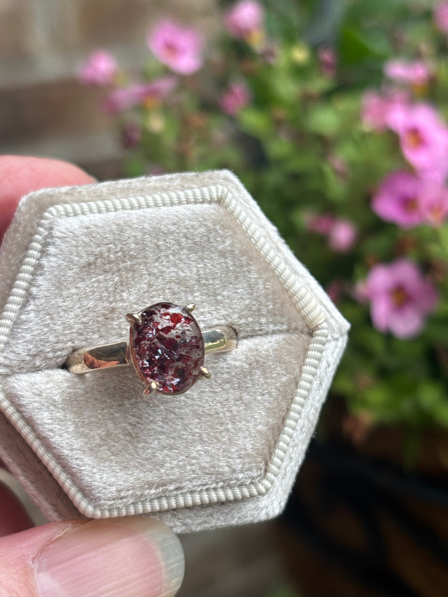Lepidocrocite Ring Size 8