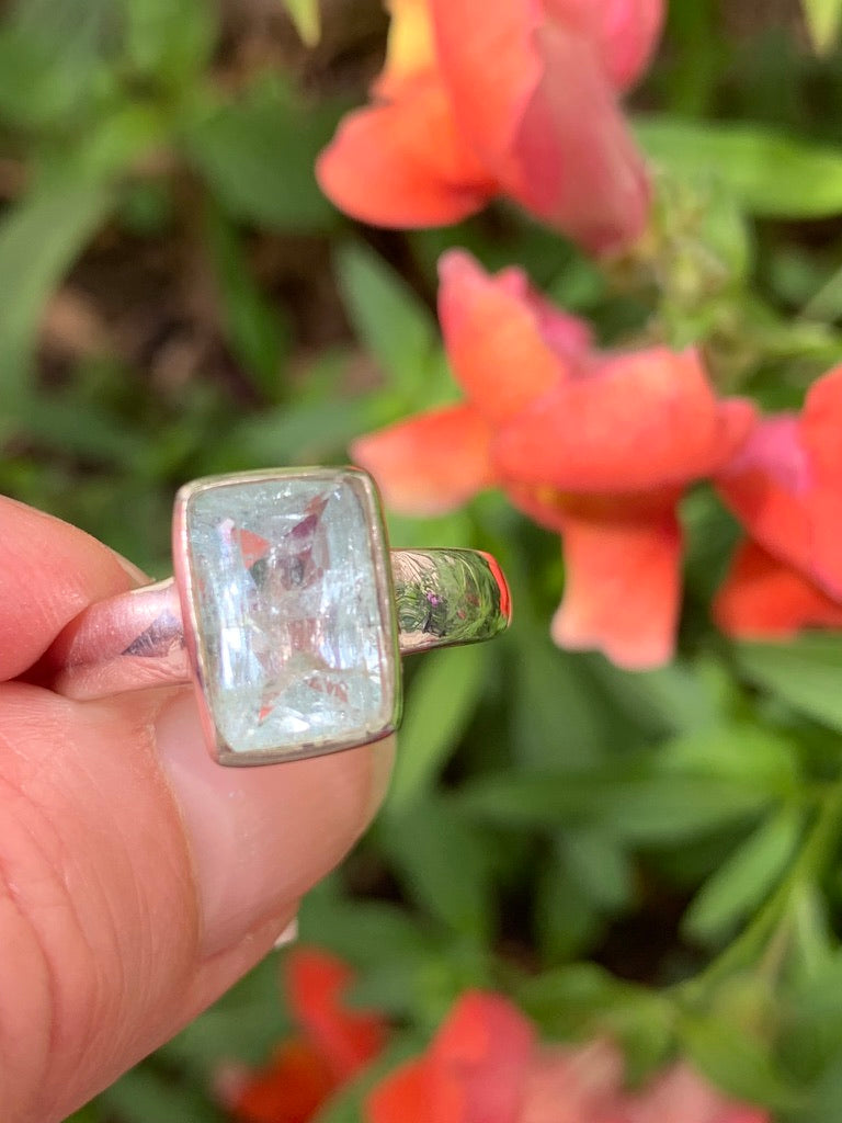 Aquamarine Ring size 10