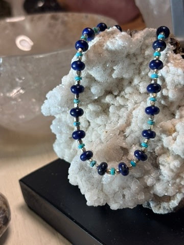 Blue Horizon — American Turquoise and Lapis Lazuli