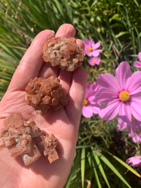 Star Aragonite Cluster