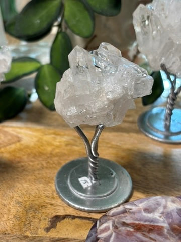 Mini Quartz Cluster on stand - Brazil