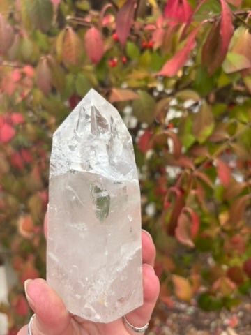 Lemurian Quartz Point - Rainbows