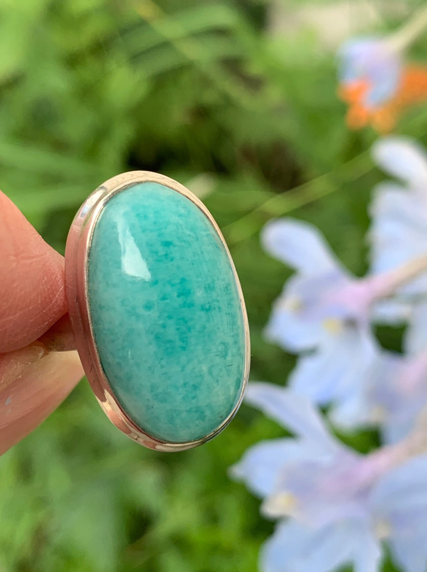 Amazonite Ring size 7