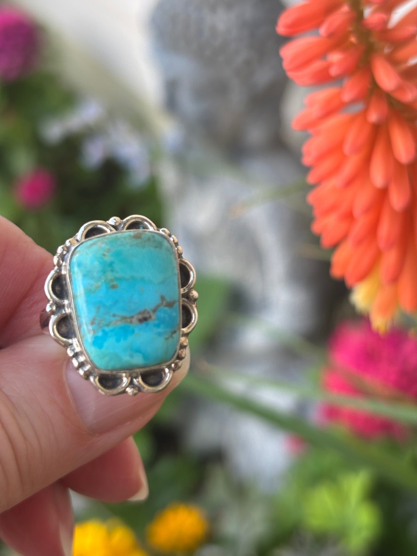 Turquoise Ring size 9.5