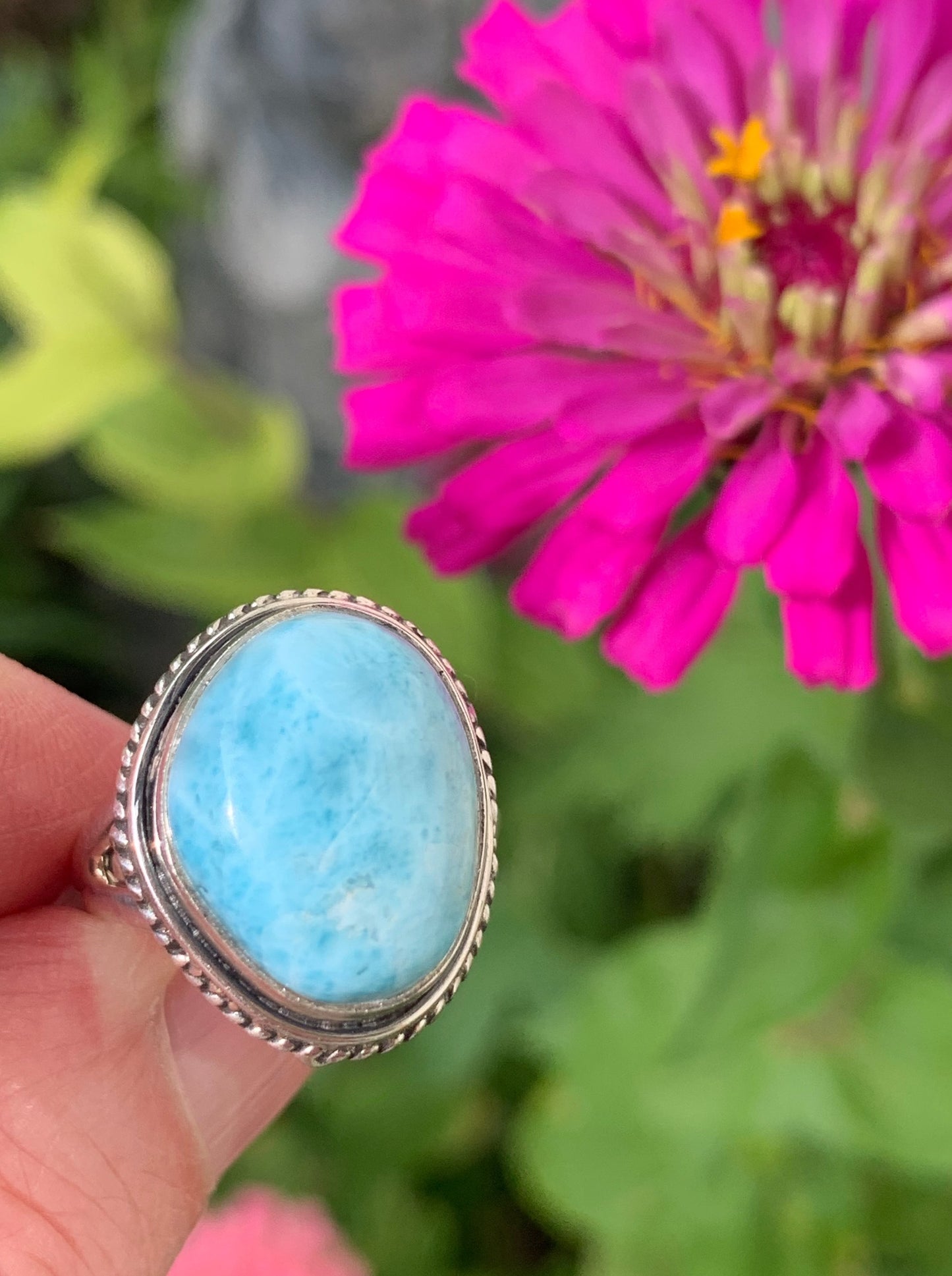 Larimar Ring Size 7