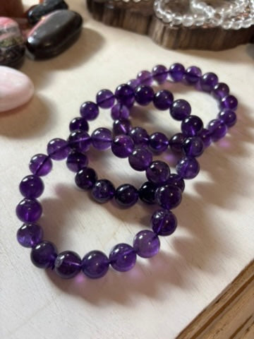 Amethyst Bracelet | 11-12mm