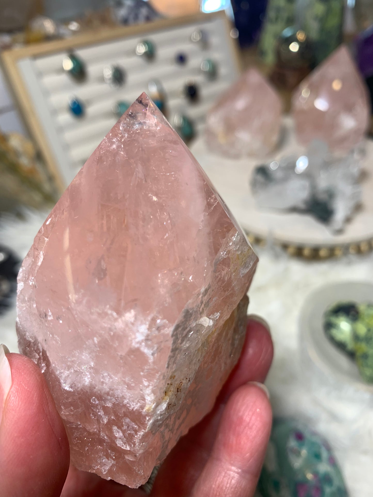 Rose Quartz Point - Brazil