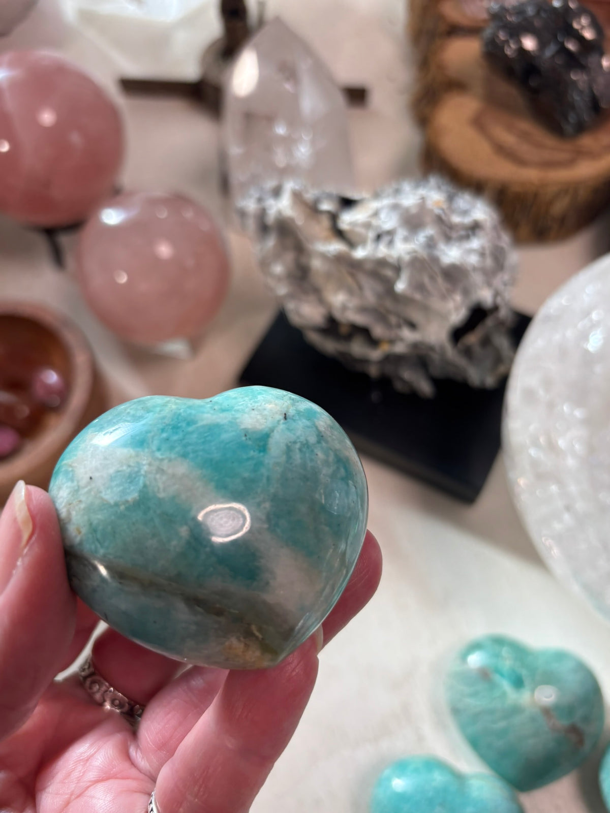 Amazonite - Heart
