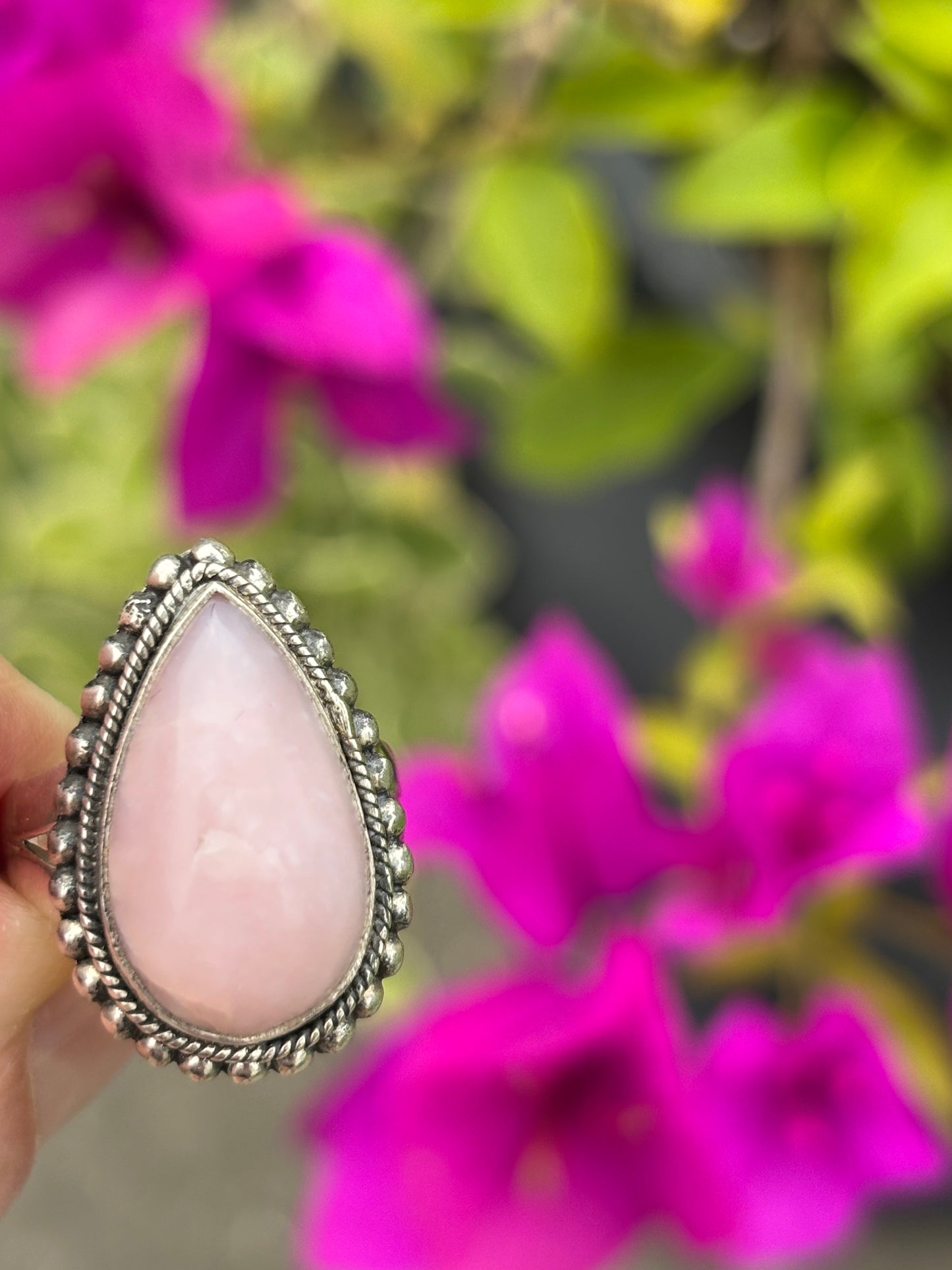 Pink Opal Ring size 7