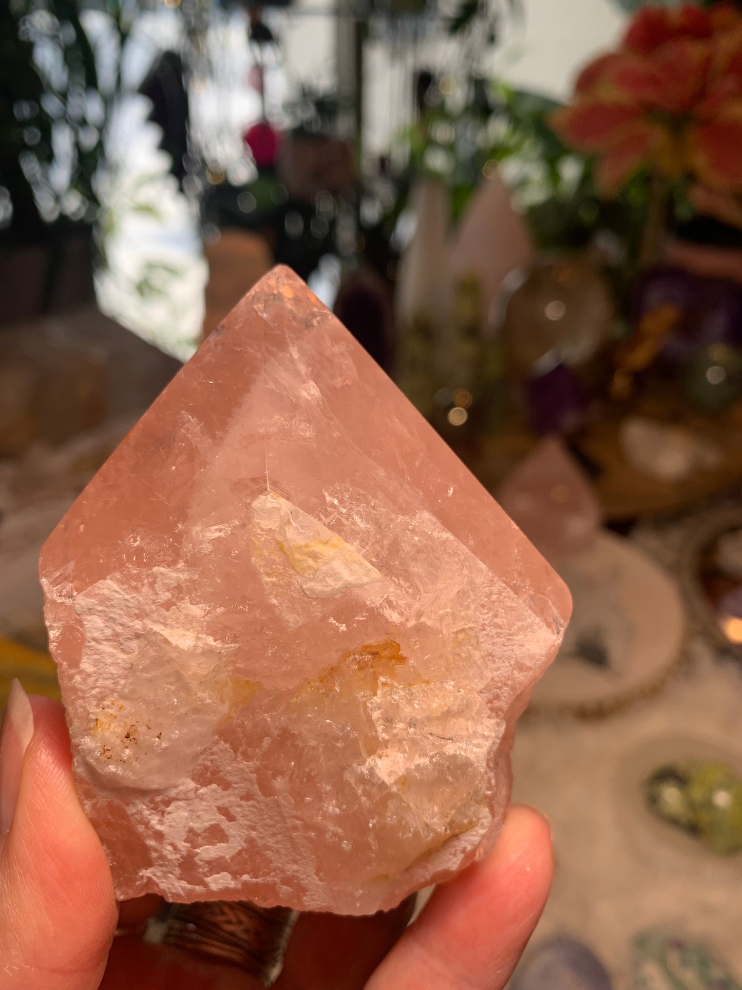 Rose Quartz Point - Brazil