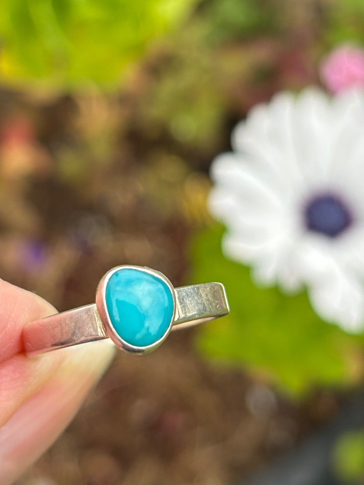 Sleeping Beauty Turquoise Ring size 7