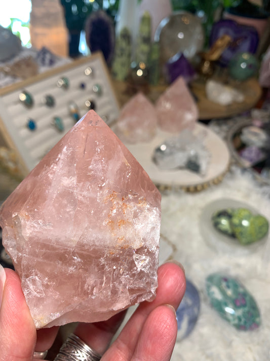 Rose Quartz Point - Brazil