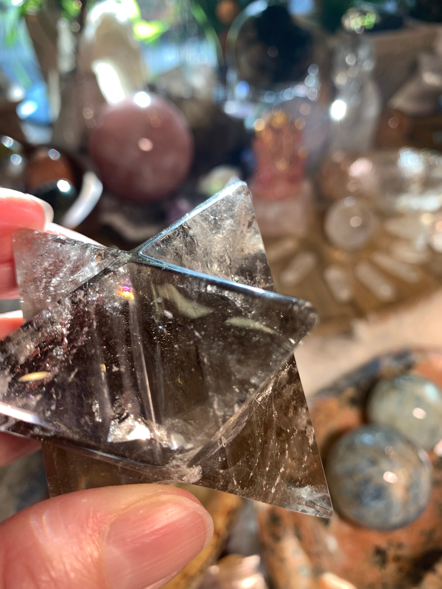 Smokey Quartz Merkaba - Brazil