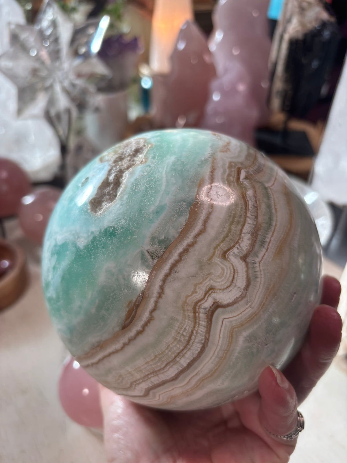 Caribbean Calcite - Sphere