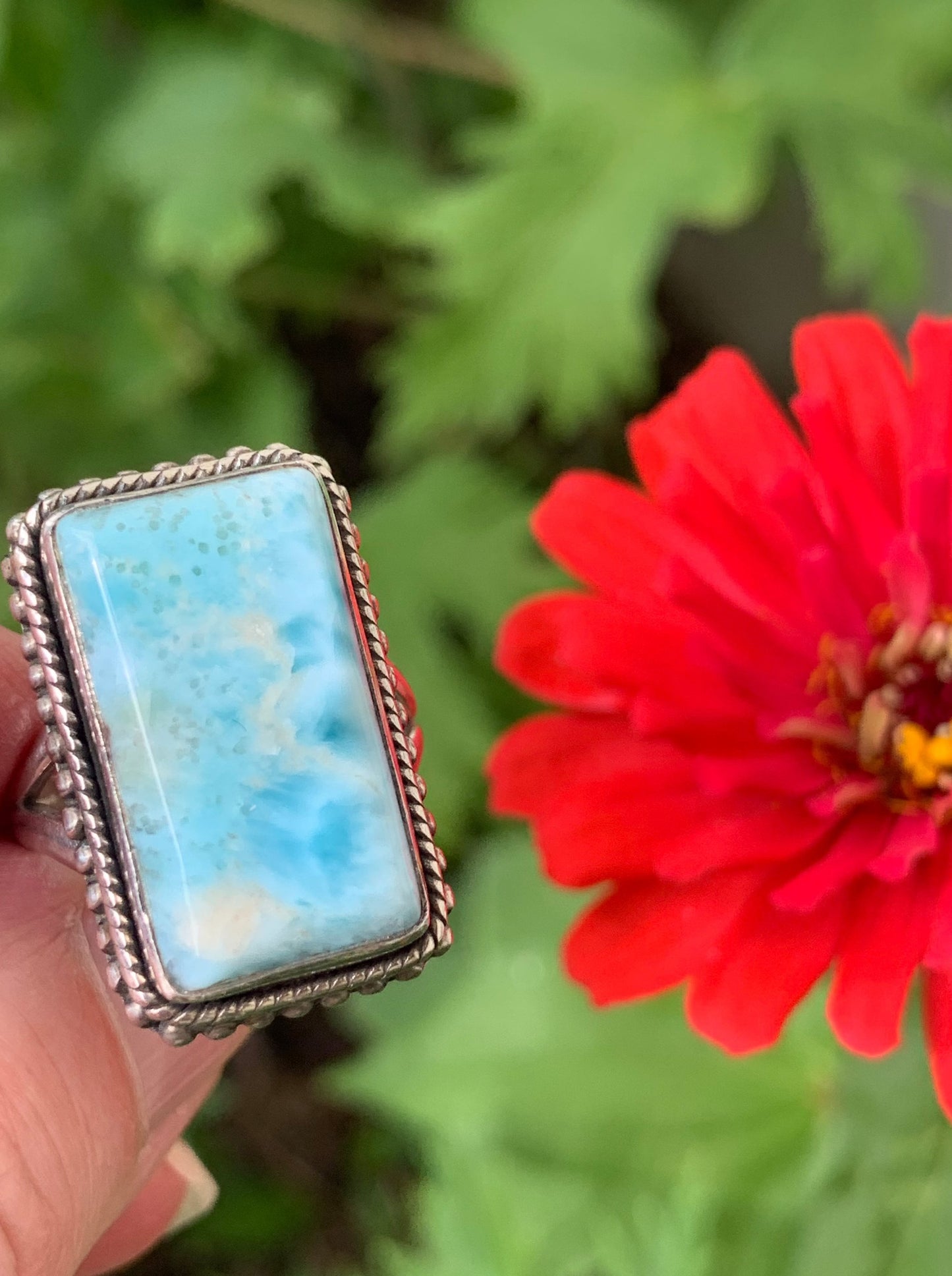 Larimar Ring Size 7