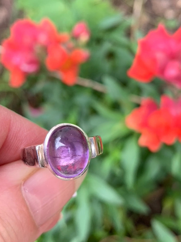 Amethyst Ring size 6.5