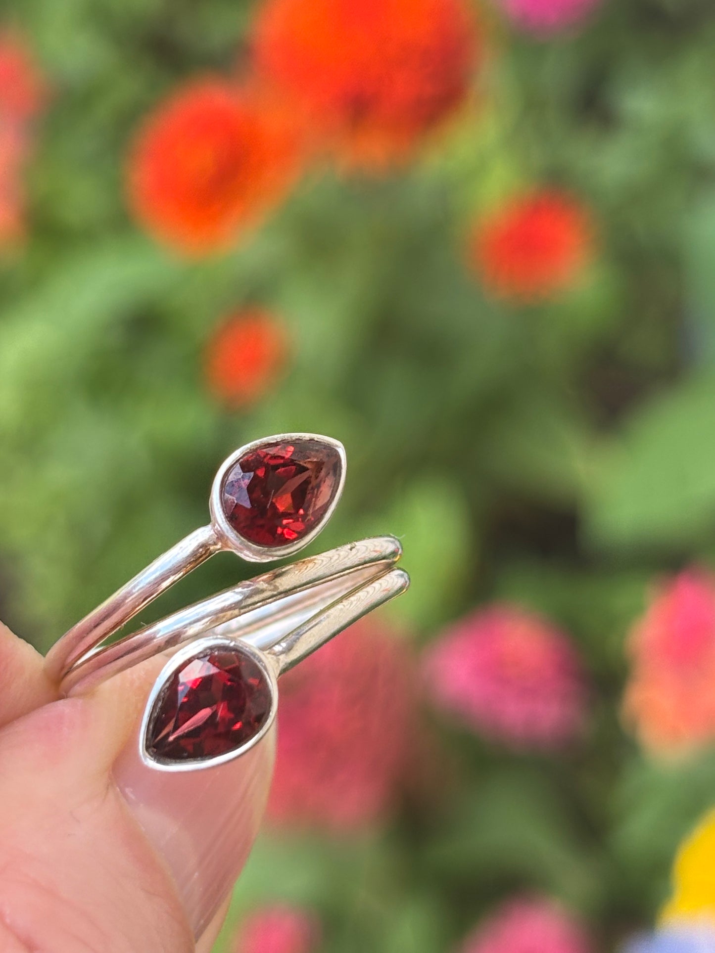 Garnet Ring size 8