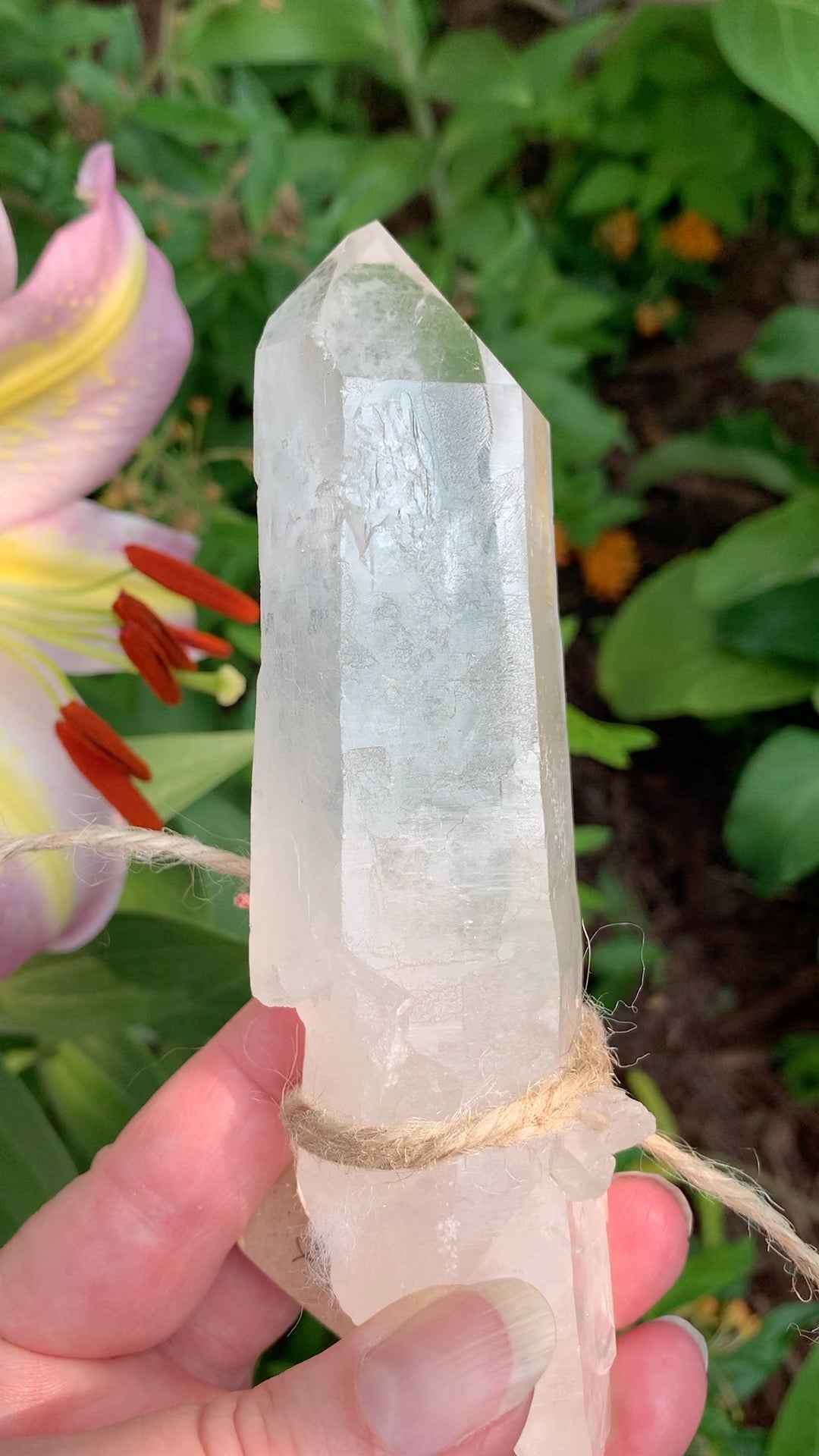 Lemurian Quartz Point