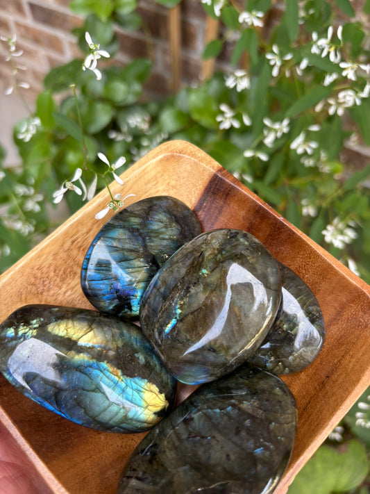 Labradorite - Palm Stone | Madagascar