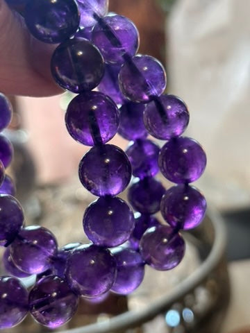 Amethyst Bracelet | 11-12mm