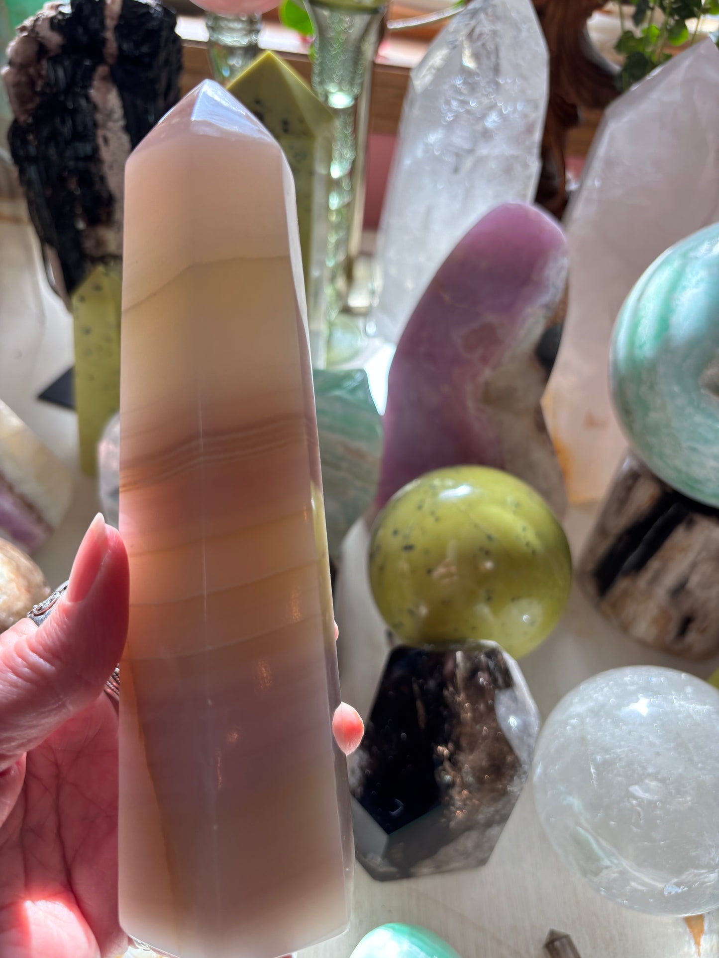 Watermelon Calcite - Generator - Pakistan