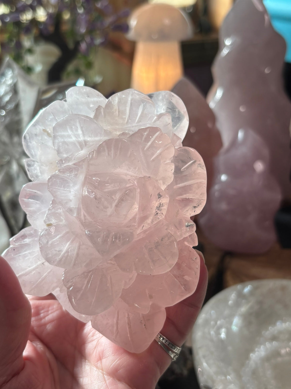 Rose Quartz - Flower