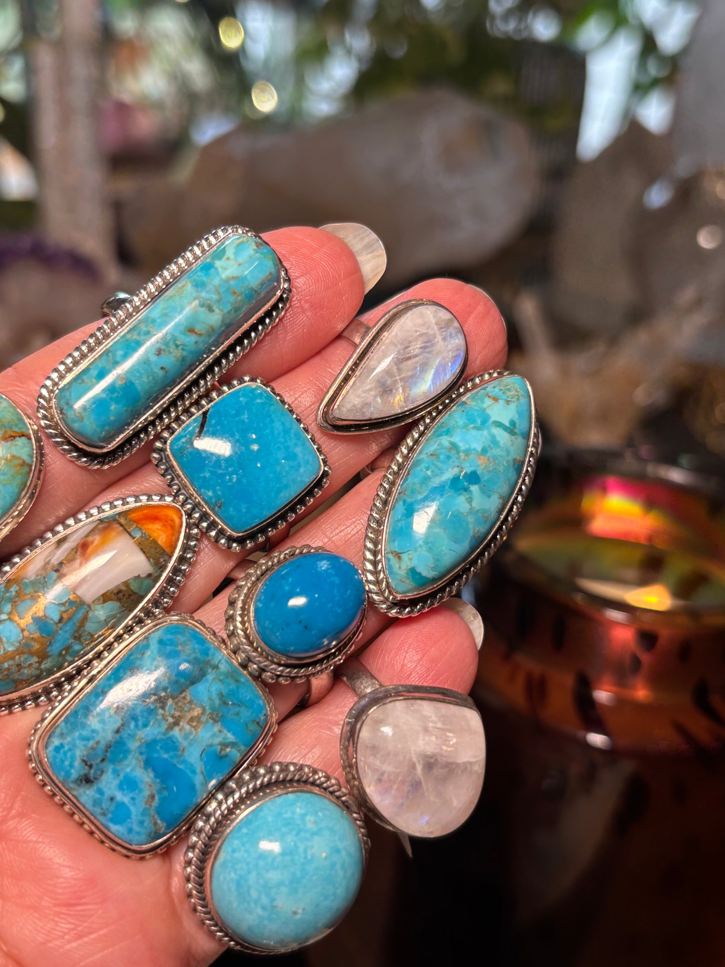 Turquoise Ring size 9.5