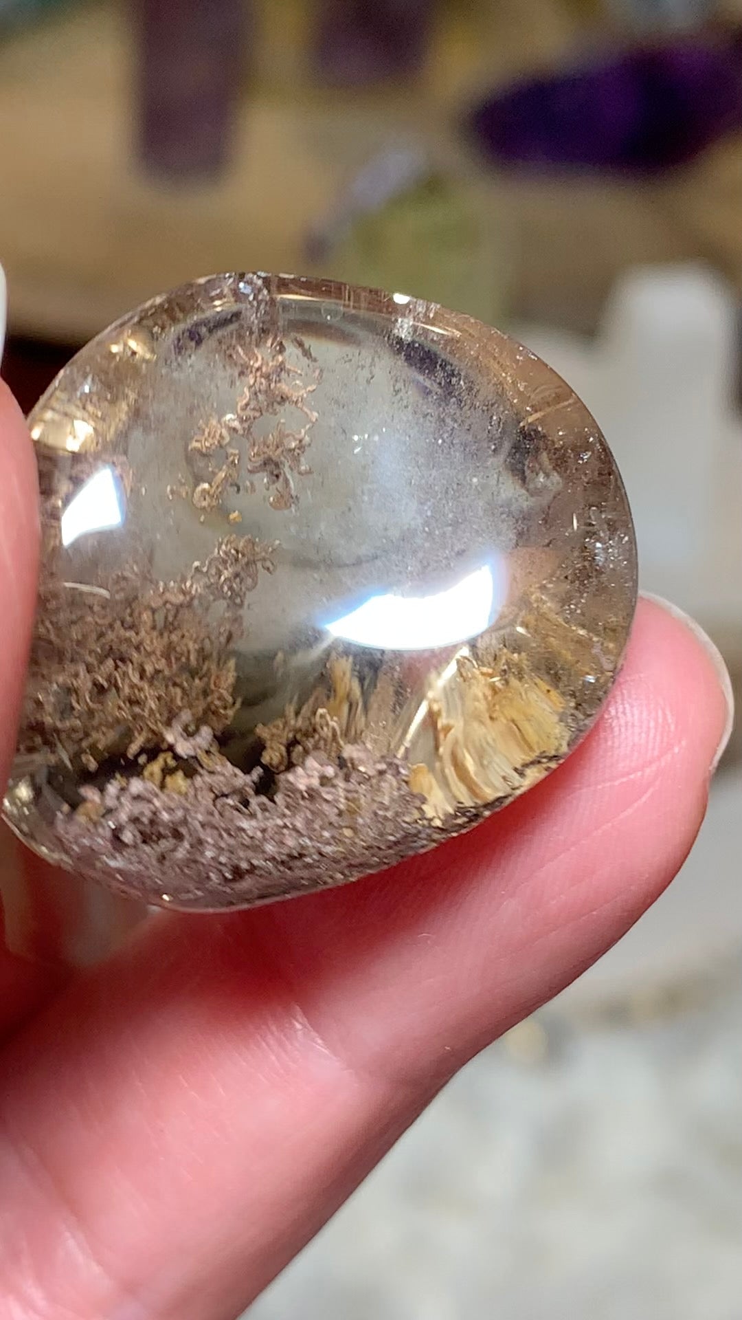 Lodalite - Garden Quartz pocket stones