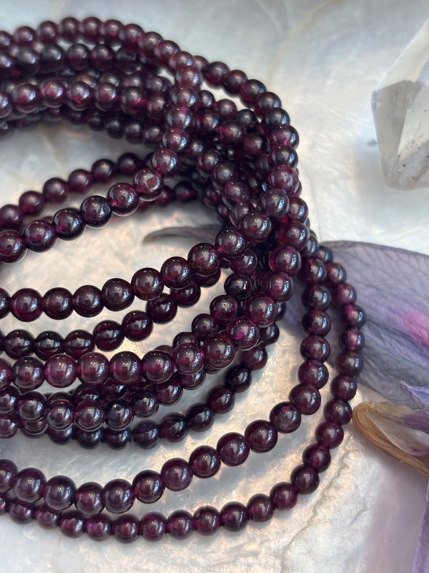 Purple Garnet Bracelet | Mozambique