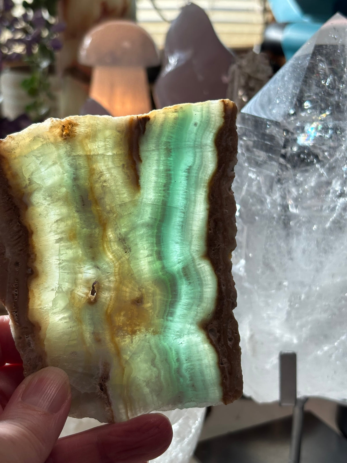 Caribbean Calcite - Slab